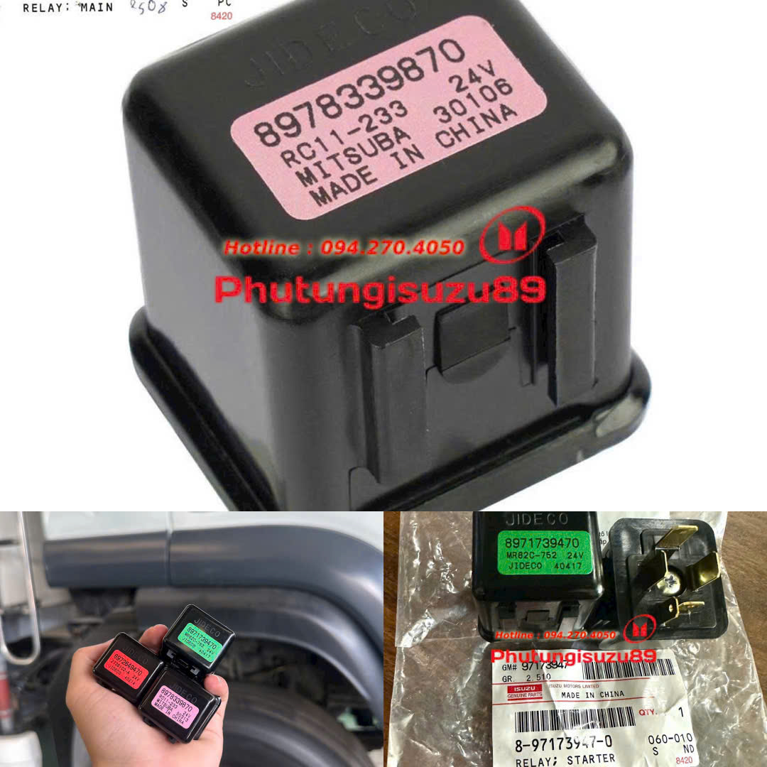 RƠ LE SẤY - KHỞI ĐỘNG - ECM CHÍNH HÃNG