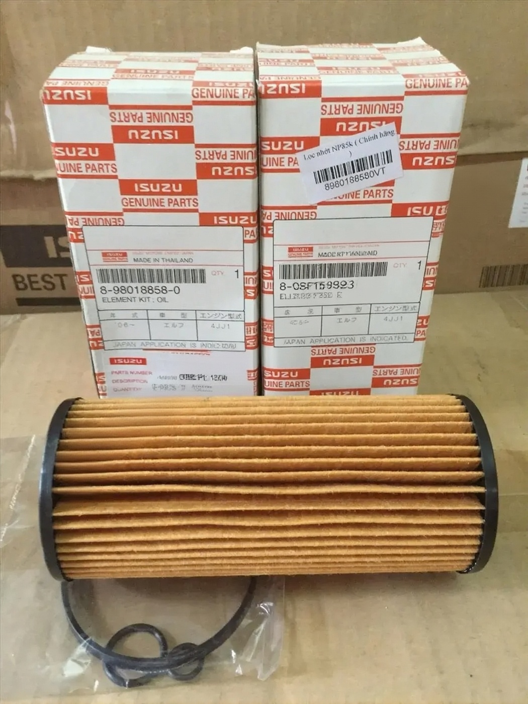 LỌC DẦU NHỚT XE KHÁCH ISUZU SAMCO 4JJ1 - 3.0 LÍT