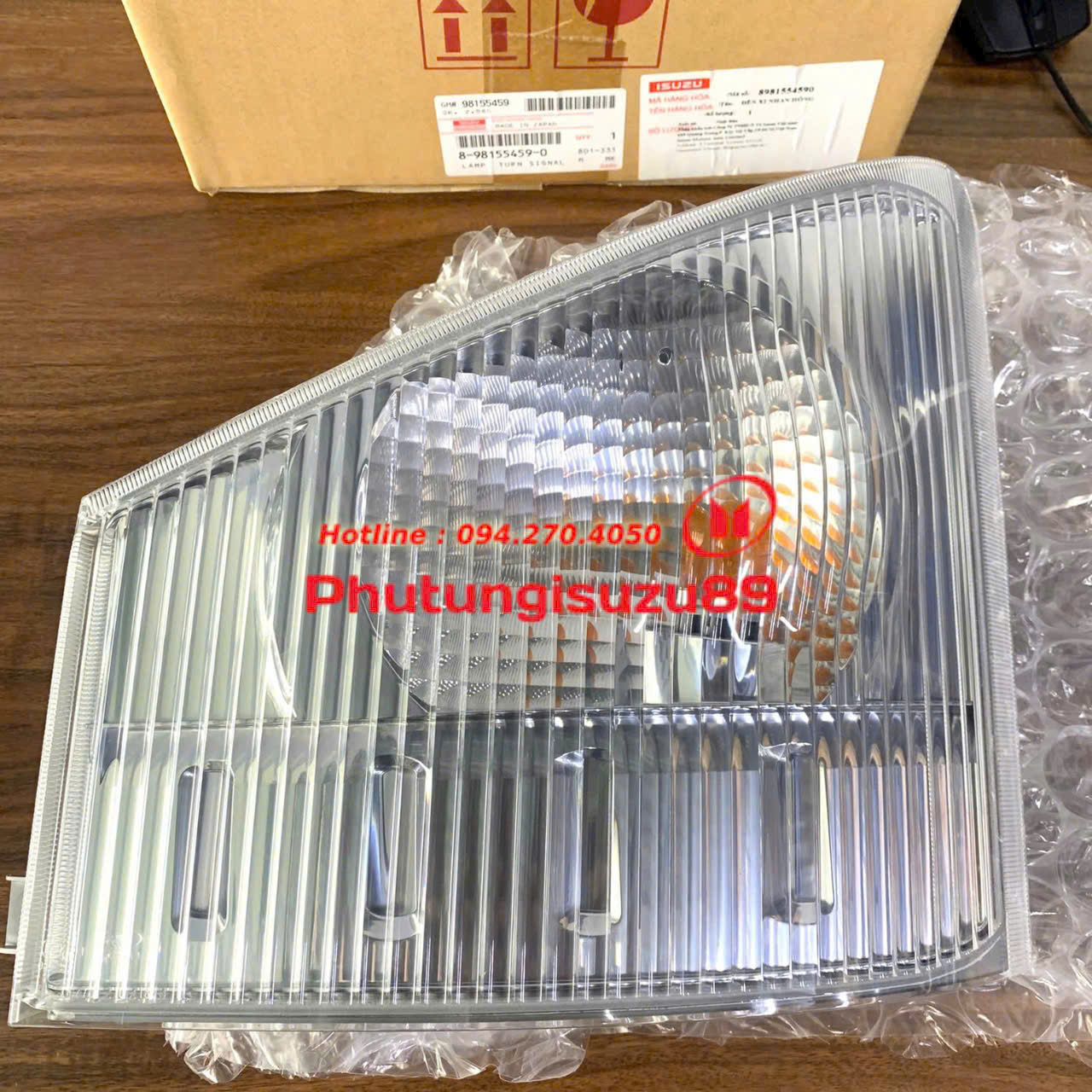 ĐÈN XINHAN ISUZU ĐẦU VUÔNG QMR NPR NQR FRR