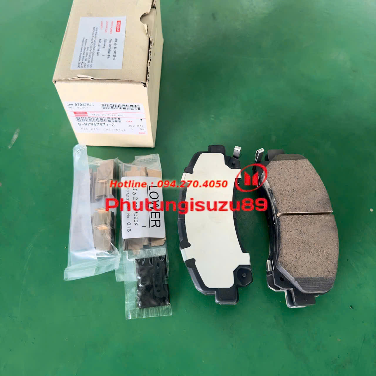 BỘ MÁ PHANH ĐĨA ISUZU DMAX - MUX 2013/2017