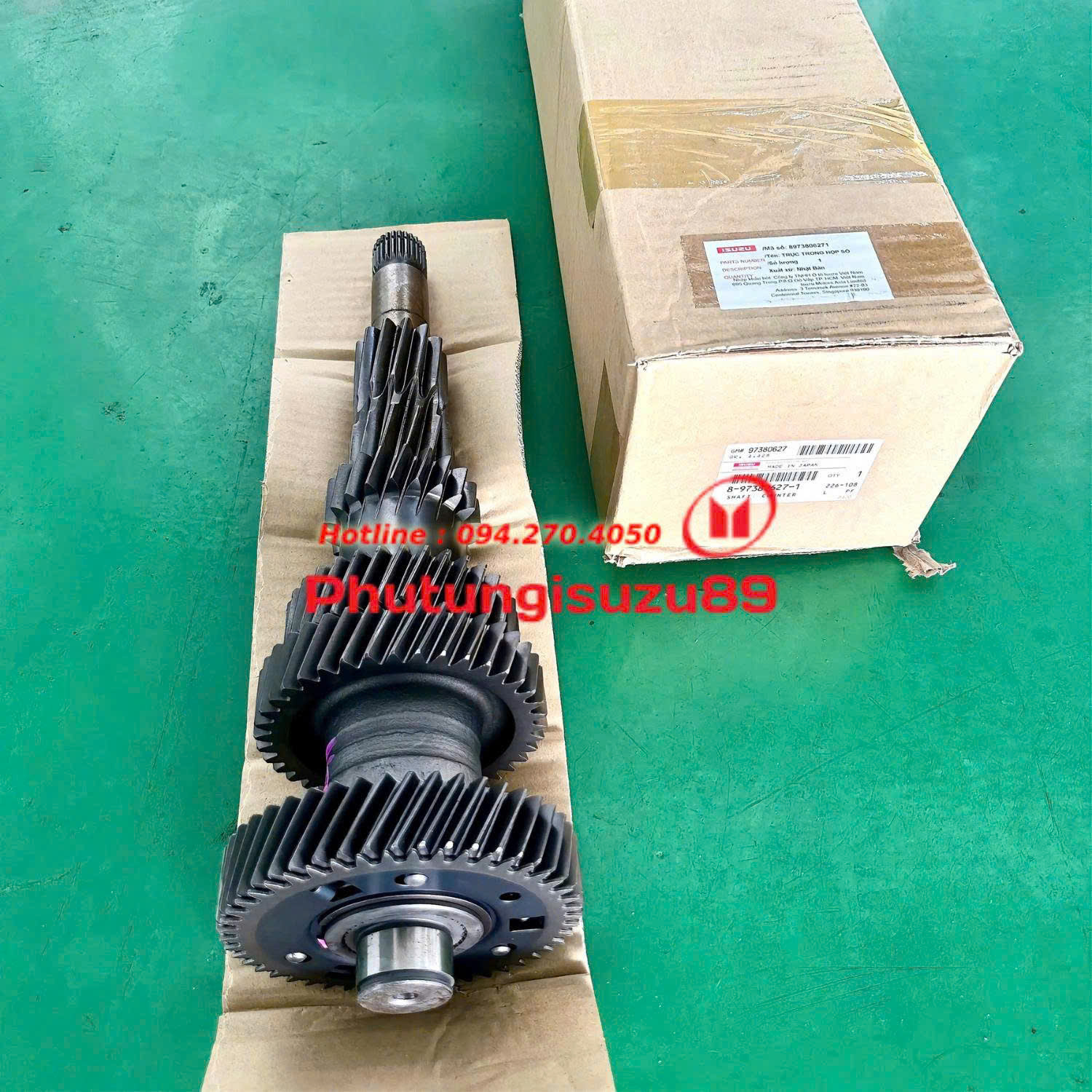 TRỤC TRUNG GIAN HỘP SỐ NPR NQR SAMCO