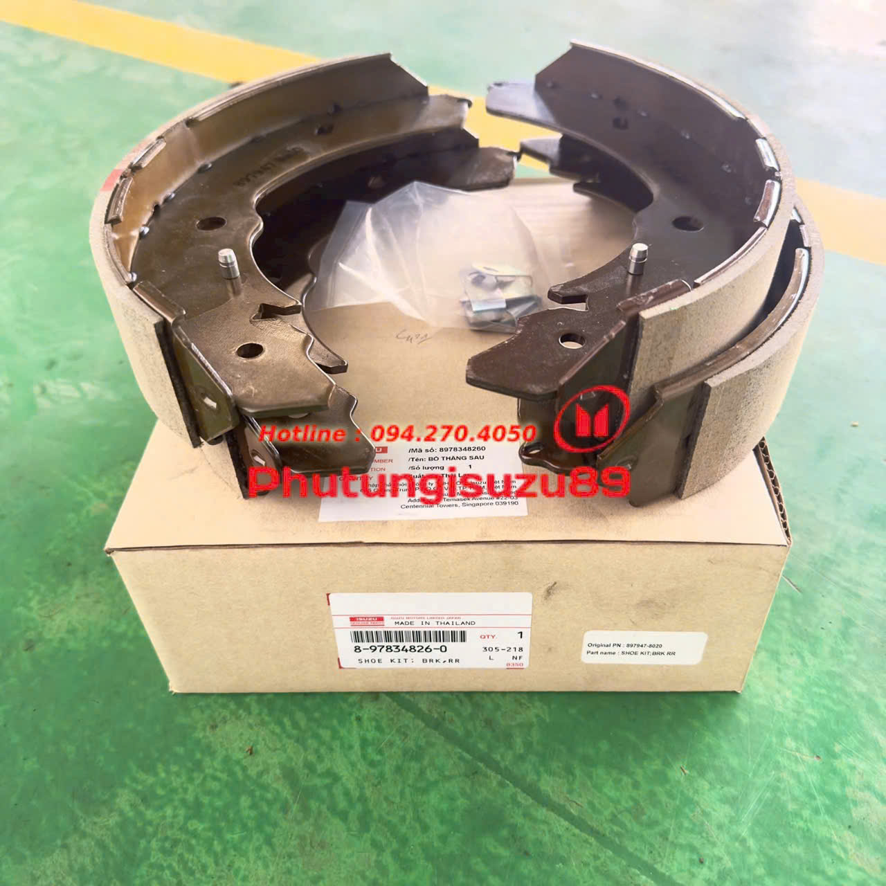 BỘ GUỐC PHANH ISUZU DMAX MUX