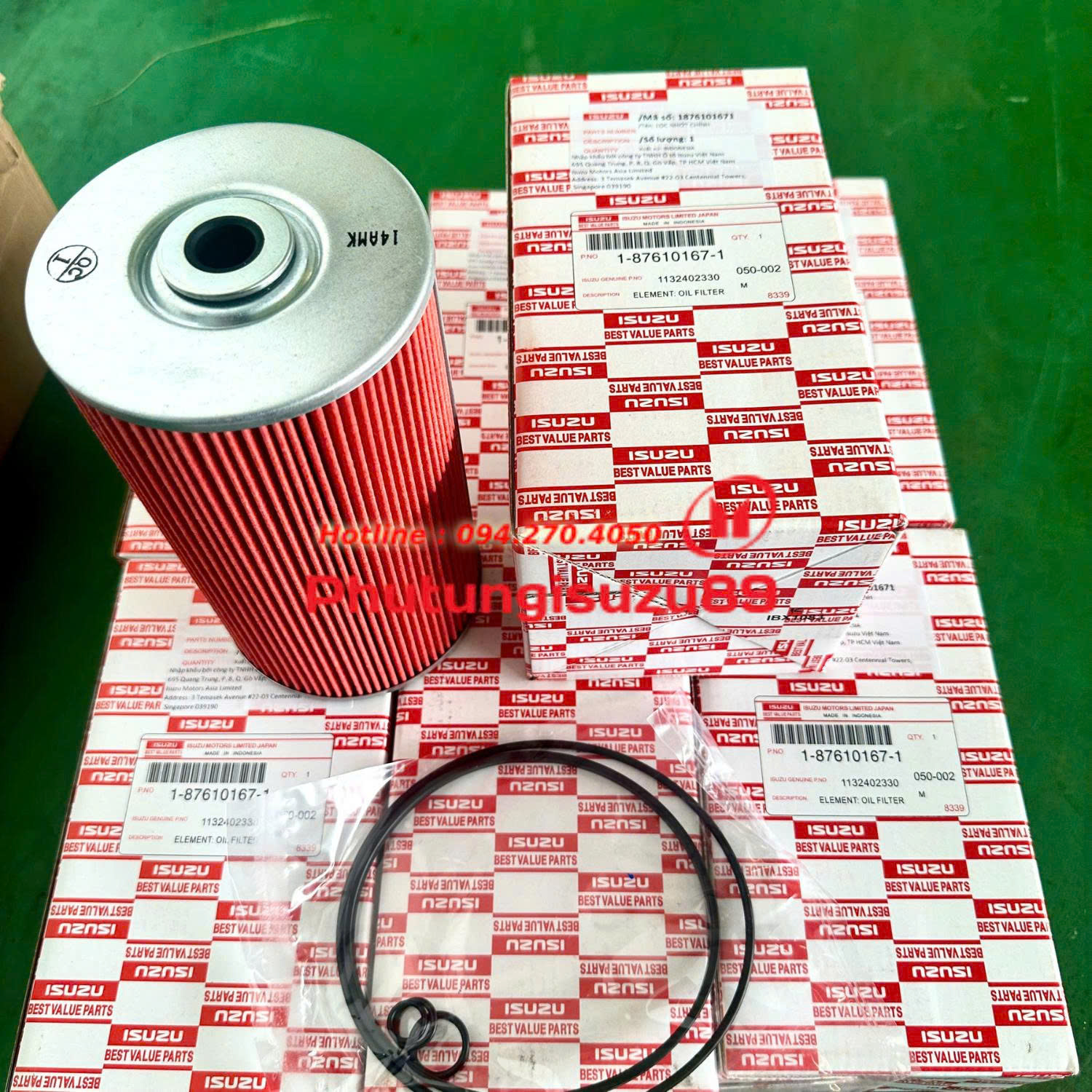 LỌC NHỚT CHÍNH ISUZU ĐẦU KÉO GIGA EXZ
