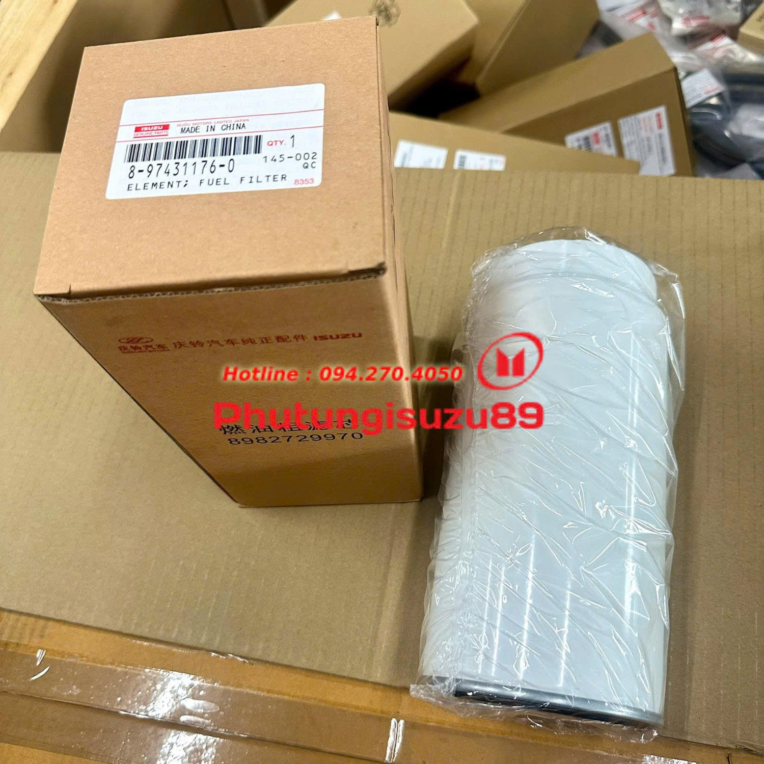 LỌC  NHIÊN LIỆU THÔ ĐẦU KÉO GIGA EXZ 