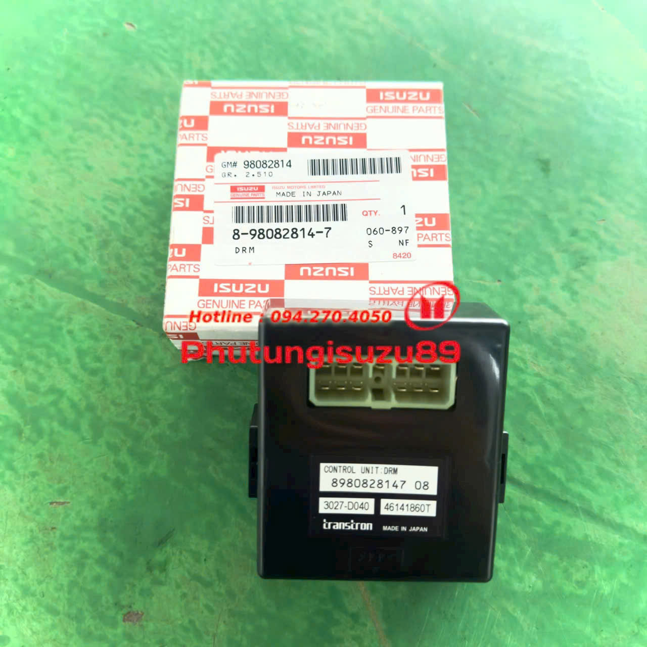 HỘP GHI NHẬN THÔNG TIN DRM ISUZU