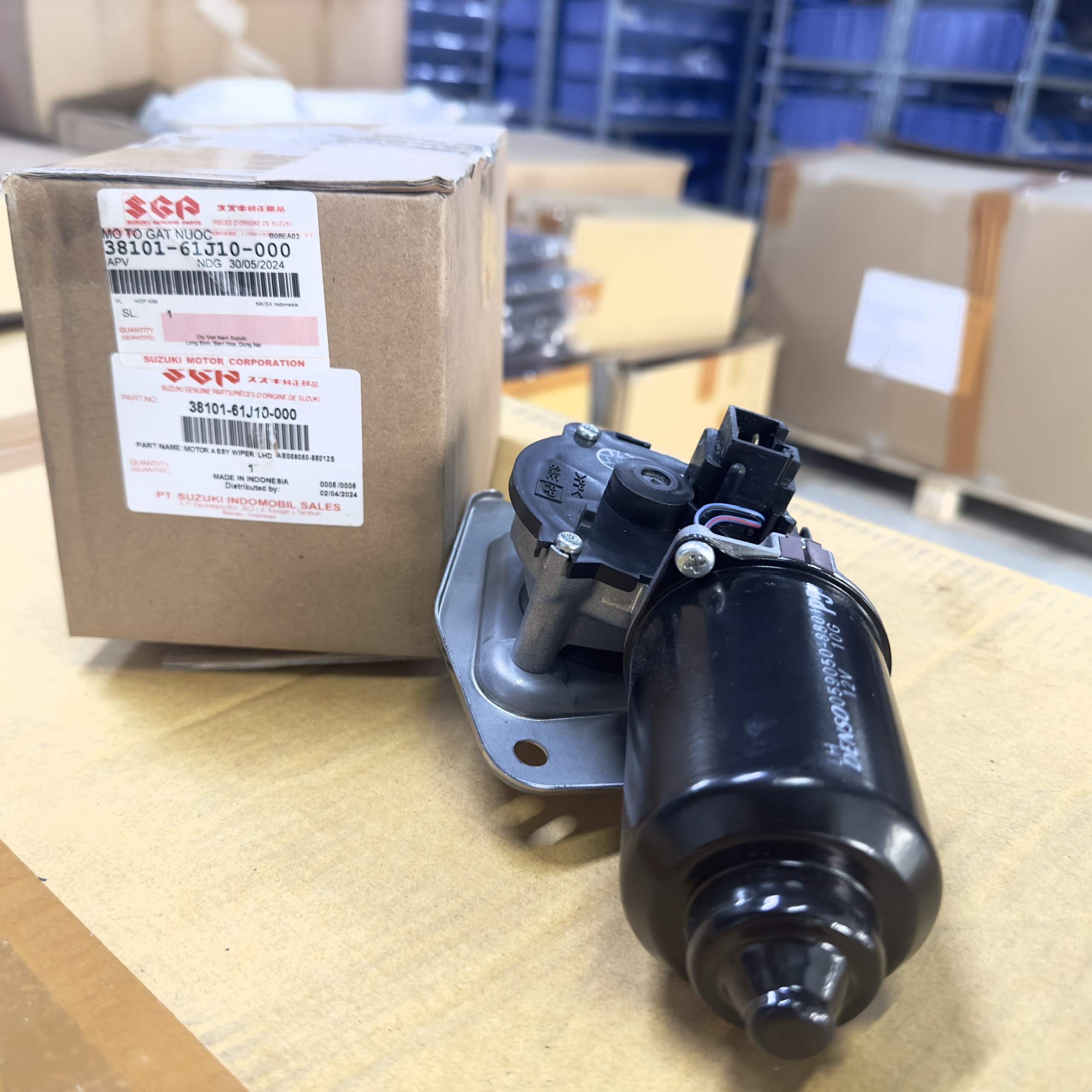 MÔ TƠ GẠT MƯA SUZUKI PRO